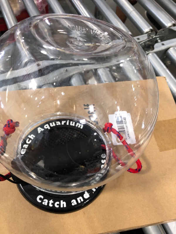 Photo 1 of Dry Branch Sports Design Catch and Release Plastic Beach Aquarium Kit , Clear, Fish