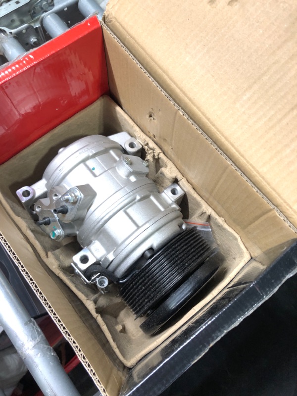 Photo 2 of A-Premium Air Conditioner AC Compressor with Clutch Compatible with 2010-2020 Toyota Tundra 4.6L 5.7L