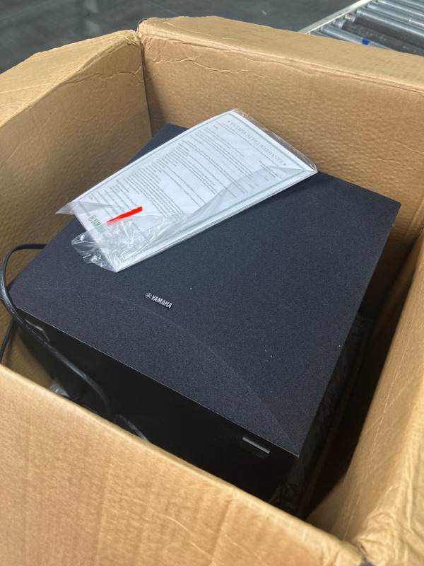 Photo 1 of Yamaha Audio 10" 100W Powered Subwoofer - Black (NS-SW100BL)
