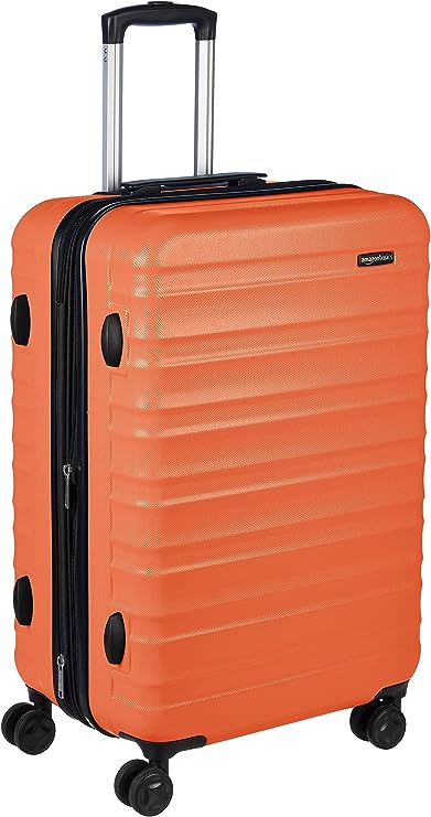 Photo 1 of Amazon Basics 24-Inch Hardside Spinner, Orange