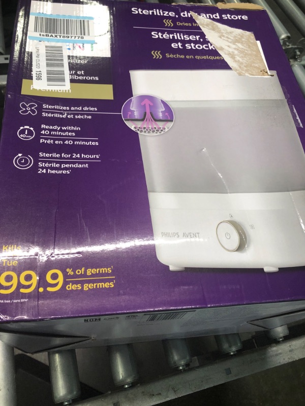 Photo 1 of Philips Avent Premium Electric Steam Sterilizer with Dryer