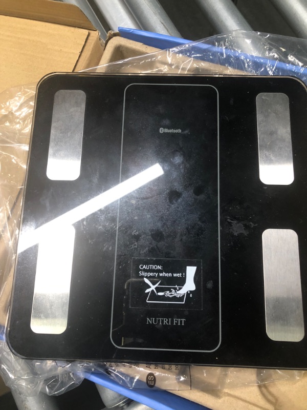 Photo 1 of Etekcity Smart Scale For Body Weight And Fat, Digital Bathroom Scale Accurate To 0.05lb/0.02kg Weighing Machine For People's Muscle BMI, Bluetooth Electronic Body Composition Monitor, 400lb Advanced Black