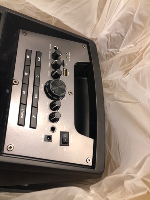 Photo 1 of Karaoke Machine with 2 Microphones, Bluetooth Speaker PA System for Adults & Kids with 2 Wireless Microphones, 8'' Subwoofer, Wireless Singing Machine for Christmas Party, Wedding, Gathering(VS-0866)