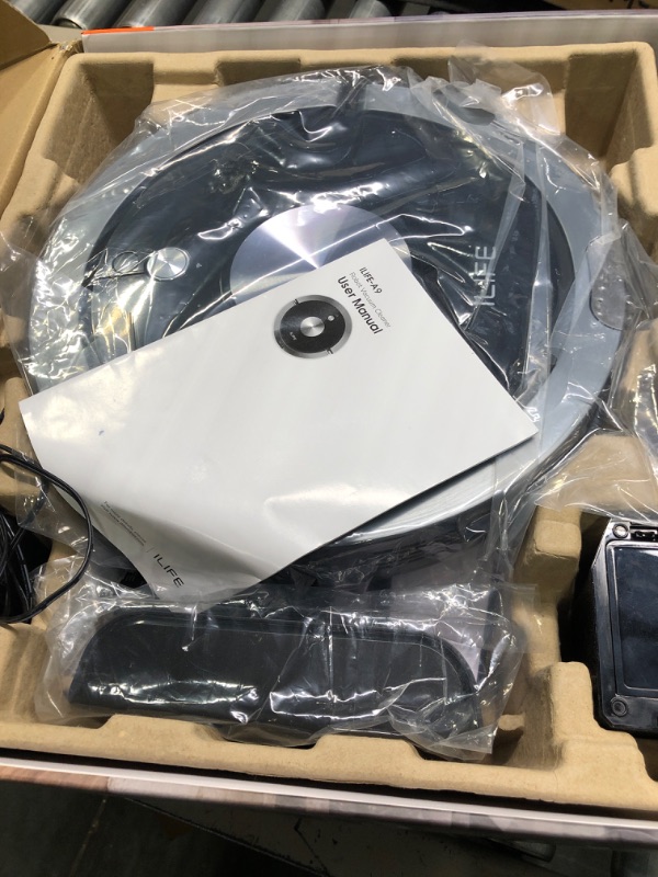 Photo 1 of ILIFE A9 Mopping Robot Vacuum Cleaner, Robot Vacuum and Mop Combo, Lidar Navigation,2000Pa Strong Suction,Wi-Fi Connected, Works with Alexa, Multiple-Floor Mapping, for Pet Hair, Hard Floor, Carpets.