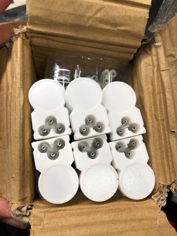 Photo 3 of (6 Pack) Barrina LED T5 Integrated Single Fixture, 4FT, 2200lm, 6500K (Super Bright White), 20W, Utility LED Shop Light, Ceiling and Under Cabinet Light, Corded Electric with ON/OFF Switch, ETL Listed 6-pack (6-power Cords)