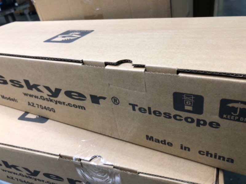 Photo 1 of Gskyer Telescope, 70mm Aperture 400mm AZ Mount Astronomical Refracting Telescope for Kids Beginners - Travel Telescope with Carry Bag, Phone Adapter and Wireless Remote