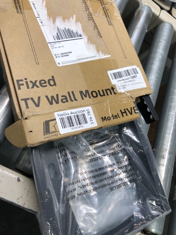 Photo 1 of HOME VISION TV Wall Mount Fixed,Low Profile TV Mount,Wall Mount TV Bracket for Most 26-55 inch TVs with Max VESA 400X400mm up to 99lbs Fits 16'' Wood Studs,Quick Release Lock for 26-55inch TV(VESA 400x400)