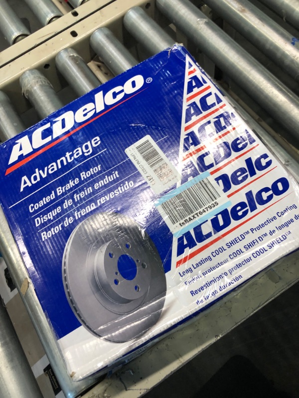 Photo 2 of ACDelco Advantage 18A1756AC Coated Front Disc Brake Rotor