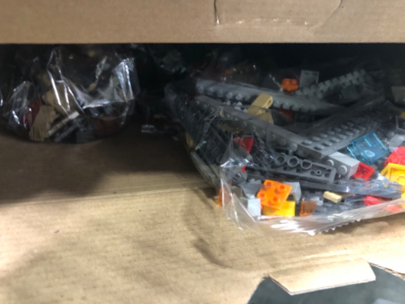Photo 3 of ***BOX IS OPEN AND BAGS ARE MISSING*** LEGO Star Wars: Ahsoka Ghost & Phantom II 75357 Star Wars Playset Inspired by The Ahsoka Series, Featuring 2 Buildable Starships and 5 Star Wars Figures Including Jacen Syndulla and Chopper