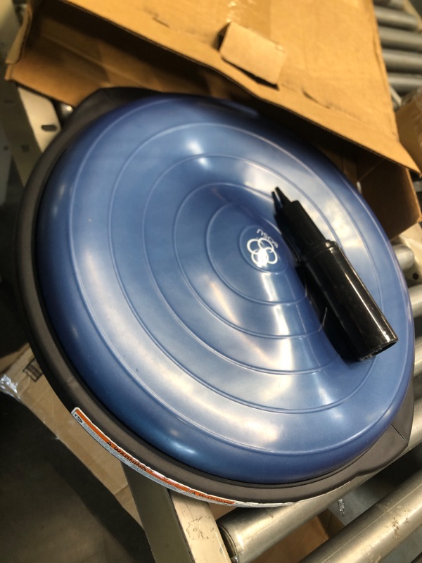 Photo 2 of BOSU Sport Balance Trainer, Travel Size Allows for Easy Transportation and Storage, 50cm, Blue/Black