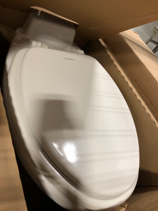 Photo 3 of Dometic 302320081 320 Series Standard Height RV Toilet, White White Standard Height Toilet