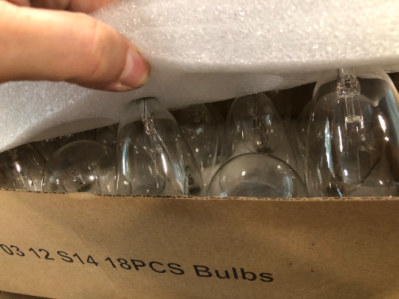 Photo 1 of addlon 96 FT (2x48FT) Outdoor String Lights Commercial Grade Strand 32 Edison Vintage Bulbs 30 Hanging Sockets