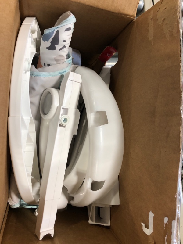 Photo 1 of Fisher-Price Portable Baby Chair Sit-Me-Up Floor Seat With Developmental Toys & Machine Washable Seat Pad, Pacific Pebble