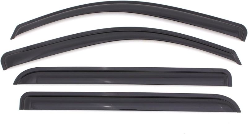 Photo 1 of Auto Ventshade [AVS] Outside Mount Ventvisor | 2009 - 2019 Ford Fiesta (Sedan & Hatchback)- Smoke, 4 pc. | 94547
