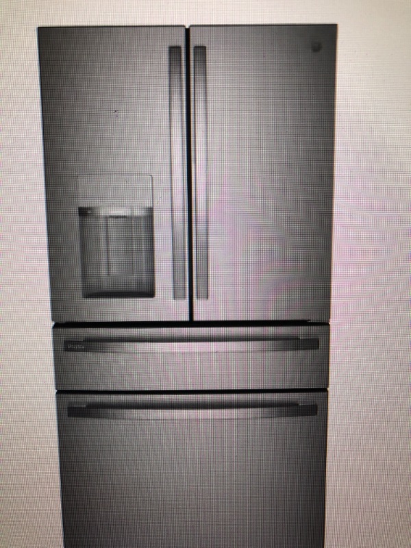 Photo 1 of GE Profile 27.9 cu. ft. Smart 4-Door French Door Refrigerator with Door in Door in Fingerprint Resistant Stainless Steel
