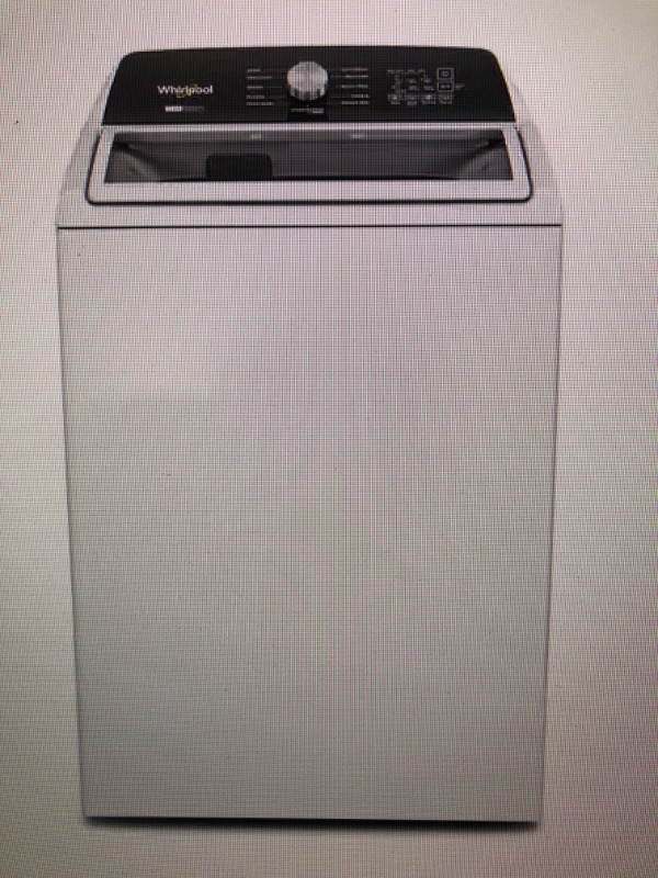 Photo 1 of 4.7 - 4.8 cu. ft. Top Load Washer with 2 in 1 Removable Agitator in White
