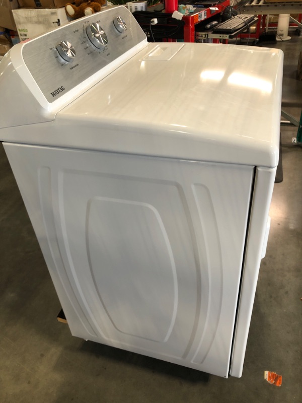 Photo 6 of maytag 7.0 cu. ft. Vented Electric Dryer in White
