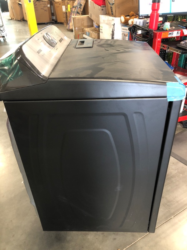 Photo 5 of maytag 4.7 cu. ft. Pet Pro Top Load Washer in Volcano Black
