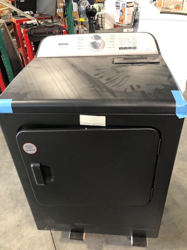 Photo 2 of maytag 4.7 cu. ft. Pet Pro Top Load Washer in Volcano Black
