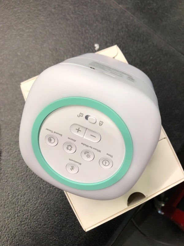 Photo 1 of Frida Baby 3-in-1 Sound Machine + When-to-Wake Clock + Nightlight | White Noise Soother, Sleep Trainer, Alarm Clock, Nursery + Toddler + Kids Bedroom (Bluetooth)