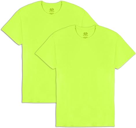 Photo 1 of Fruit of the Loom Men's Eversoft Cotton T Shirts, Breathable & Moisture Wicking with Odor Control, Sizes L