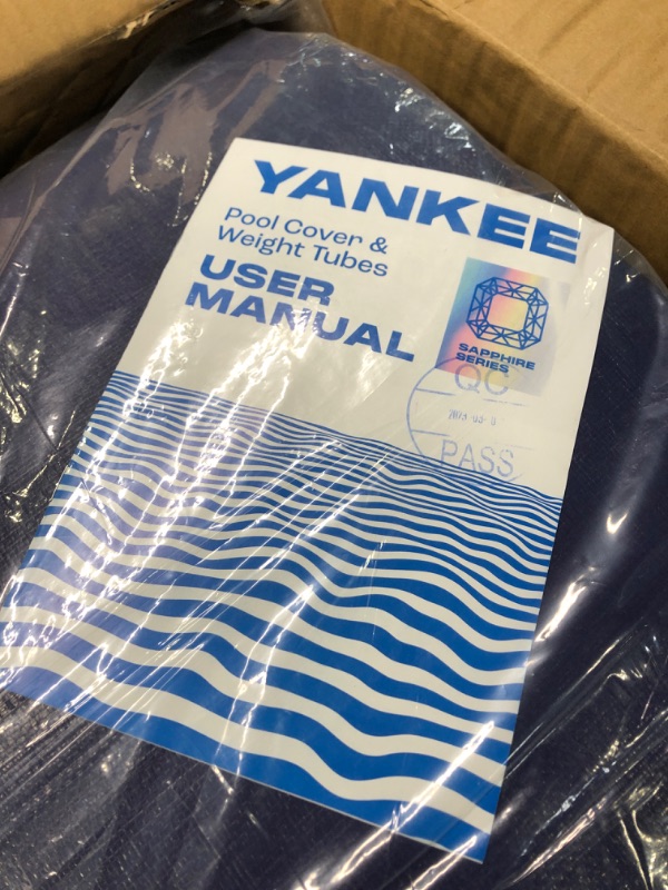 Photo 3 of Yankee Round Pool Cover 21 ft x 41 ft