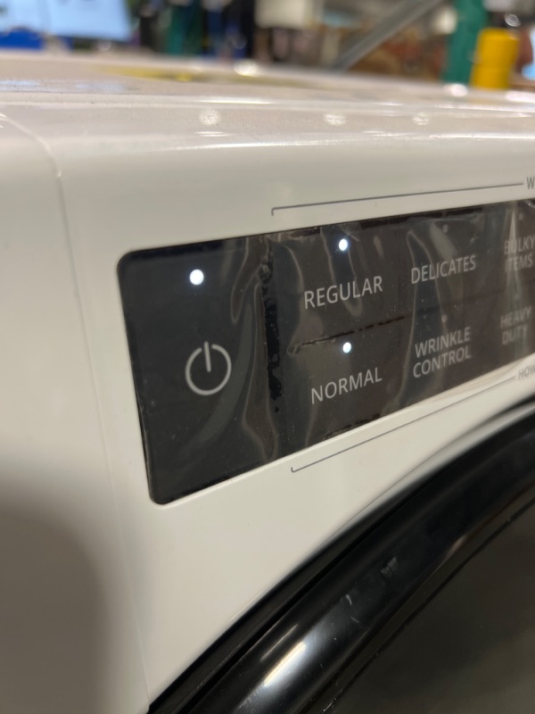 Photo 1 of 4.5 Cu. Ft. Front Load Washer with Quick Wash Cycle
Model : WFW5605MWO