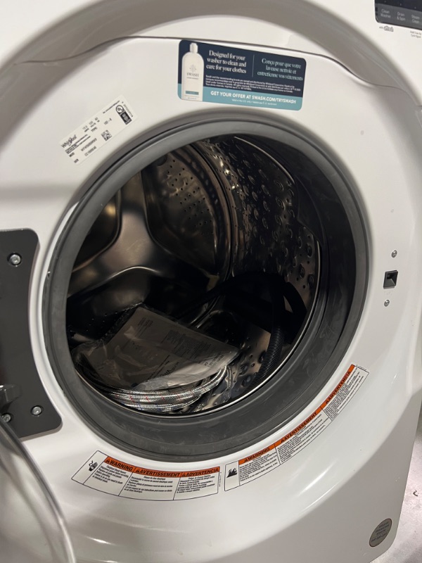 Photo 1 of 4.5 Cu. Ft. Front Load Washer with Quick Wash Cycle
Model : WFW5605MWO