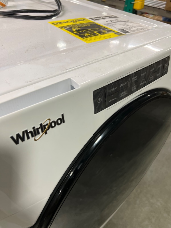 Photo 5 of 4.5 Cu. Ft. Front Load Washer with Quick Wash Cycle
Model : WFW5605MWO