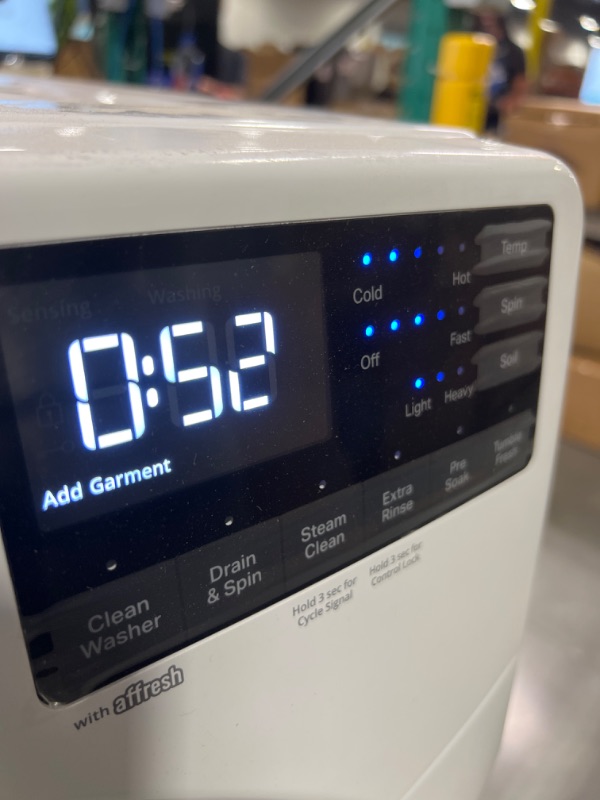 Photo 1 of 4.5 Cu. Ft. Front Load Washer with Quick Wash Cycle
Model : WFW5605MWO