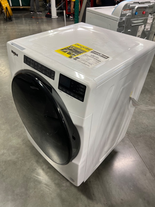 Photo 10 of 4.5 Cu. Ft. Front Load Washer with Quick Wash Cycle
Model : WFW5605MWO