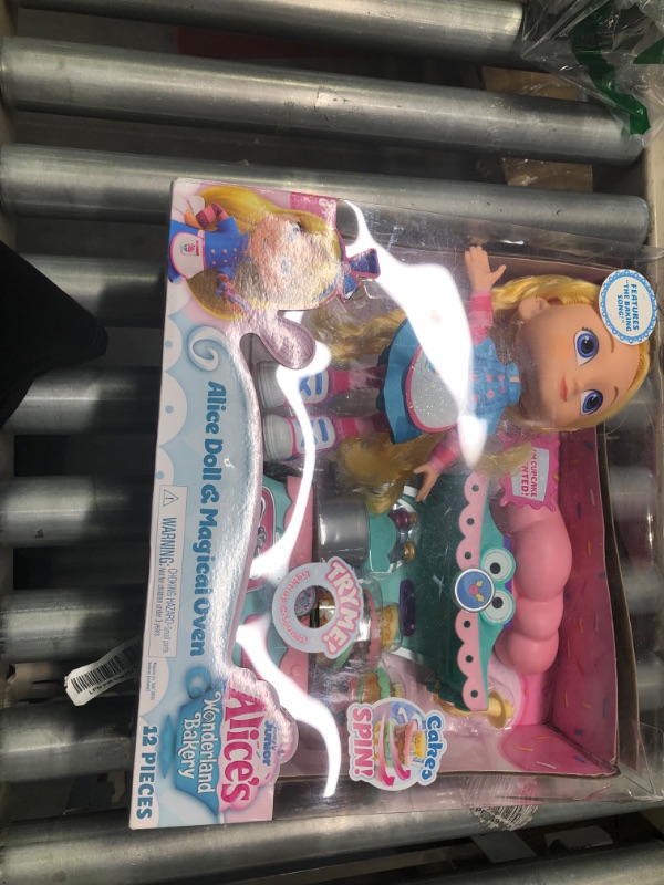 Photo 1 of Disney Junior Alice’s Wonderland Bakery 10 Inch Alice & Magical Oven Playset with Doll and Accessories, Officially Licensed Kids Toys for Ages 3 Up by Just Play