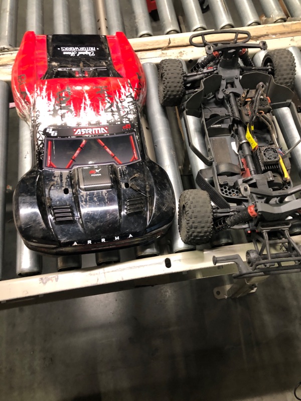 Photo 3 of ARRMA 1/10 SENTON 4X4 V3 3S BLX Brushless Short Course Truck RTR (Transmitter and Receiver Included, Batteries and Charger Required ), Red, ARA4303V3T2