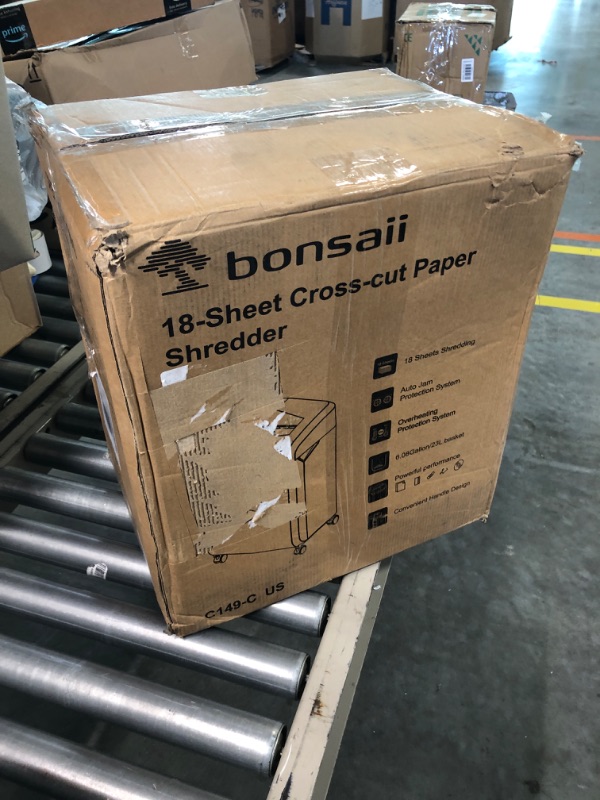 Photo 1 of Bonsaii C149-C Shredder and 24-Pack Lubricant Sheets