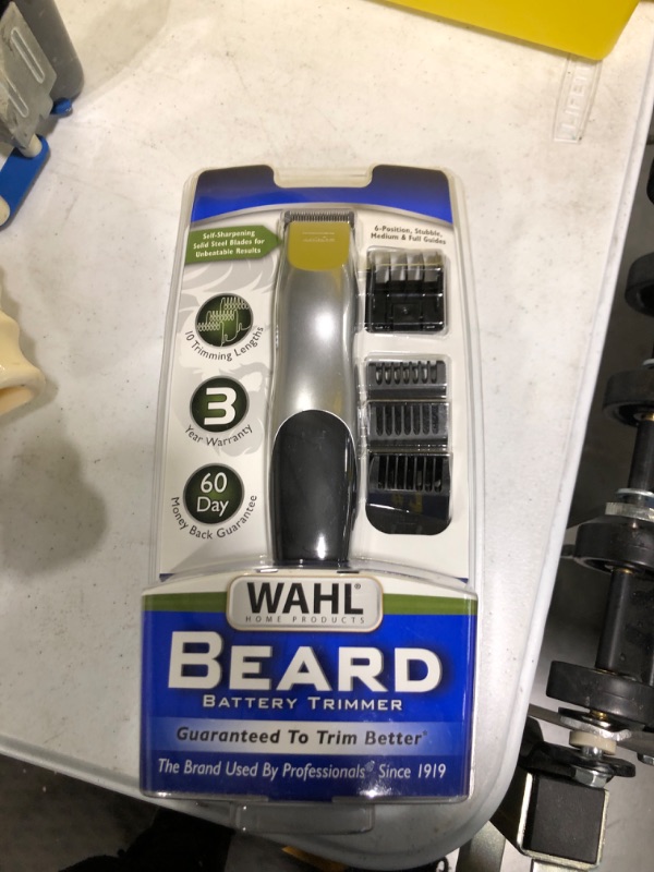Photo 1 of Wahl Cordless Battery Operated Beard Trimmer 1 ea (Pack of 6)