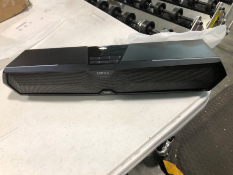 Photo 1 of Edifier MG300 Computer Sound Bar: Loud Computer Speakers with Deep Bass - Switch RGB Built-in Microphone for Gaming Speakers Wireless Bluetooth 5.3 & USB Adapter PC Sound Bar for Desktop