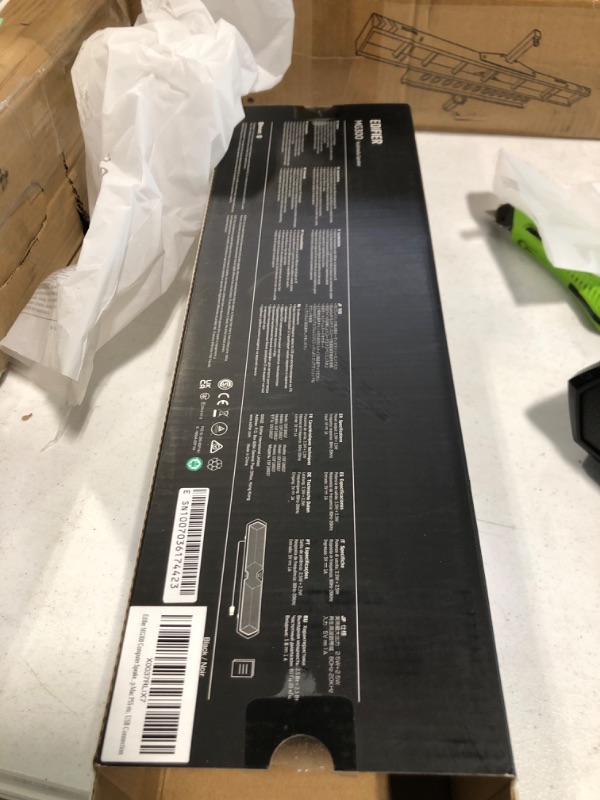 Photo 1 of Edifier MG300 Computer Sound Bar: Loud Computer Speakers with Deep Bass - Switch RGB Built-in Microphone for Gaming Speakers Wireless Bluetooth 5.3 & USB Adapter PC Sound Bar for Desktop