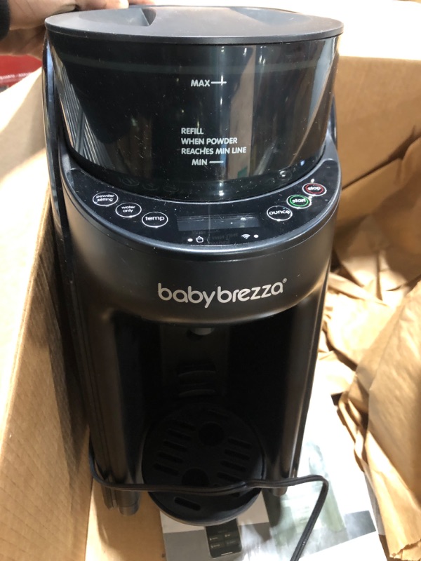 Photo 2 of Baby Brezza Formula Pro Mini Baby Formula Maker – Small Baby Formula Mixer Machine Fits Small Spaces and is Portable for Travel– Bottle Makers Makes The Perfect Bottle for Your Infant On The Go Advanced, WiFi