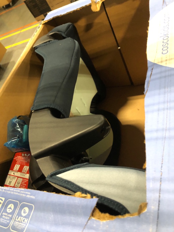 Photo 3 of Cosco Finale DX 2-in-1 Booster Car Seat, Forward Facing 40-100 lbs, Rainbow