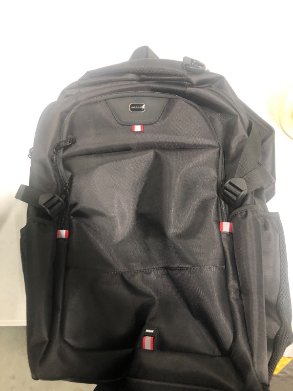 Photo 1 of Laptop Backpack 17 Inch Water Resistant Backpacks Durable College Travel Daypack Anti Theft with USB Charging Port Best Gift for Men Women Boys Girls Students(17 Inch, Black) 17 Inch Black