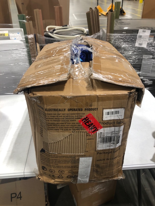 Photo 1 of MEIOUKA Pirate Ship Kid Inflatable Double Water Slide Bounce House with Blower Double Water Slides Pool Climbing Spray Outdoor Yard Water Park Bouncy House for Kids Toddlers Inflatable Water Slides Pirate Ship Double Slide Bouncer