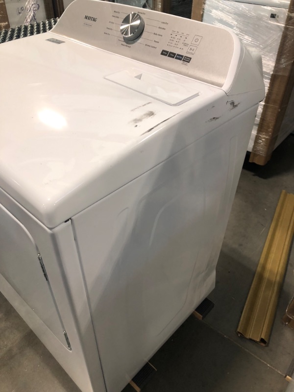 Photo 7 of Maytag Pet Pro 7-cu ft Steam Cycle Electric Dryer (White)
