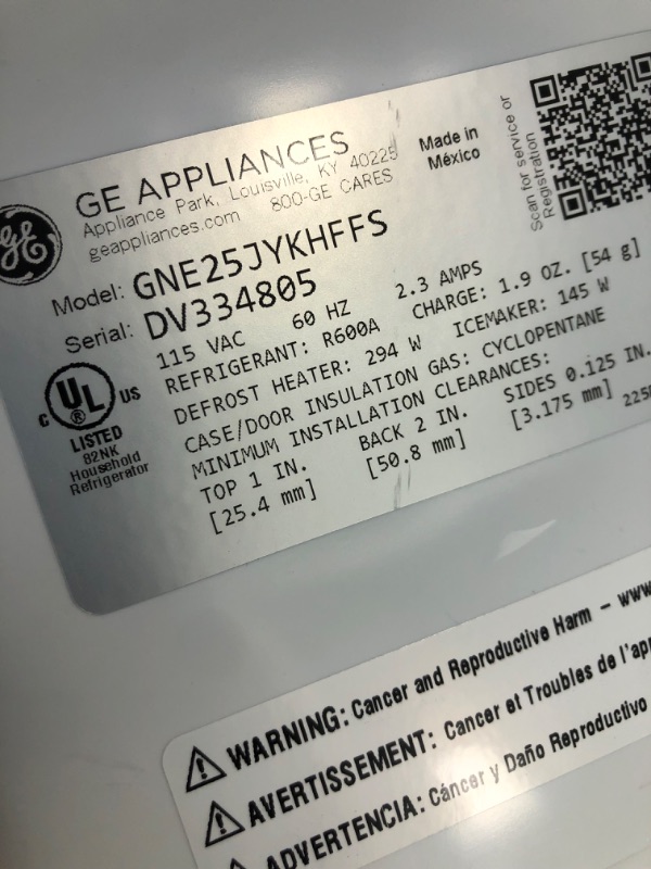 Photo 1 of GE 24.8-cu ft French Door Refrigerator with Ice Maker (Stainless Steel) ENERGY STAR
