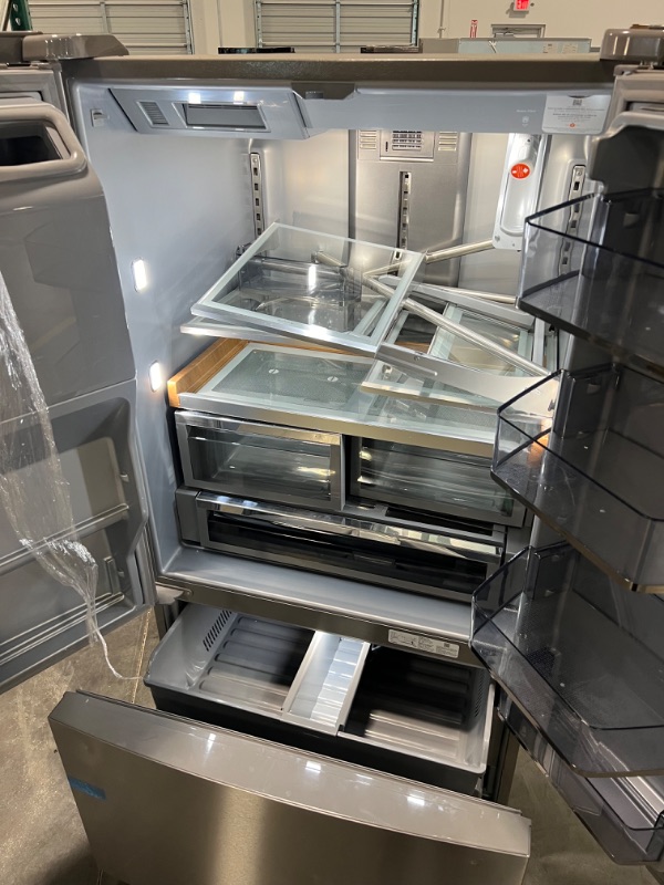 Photo 1 of KitchenAid 27-cu ft French Door Refrigerator with Ice Maker (Stainless Steel with Printshield Finish) ENERGY STAR
