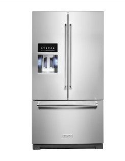 Photo 1 of KitchenAid 27-cu ft French Door Refrigerator with Ice Maker (Stainless Steel with Printshield Finish) ENERGY STAR
