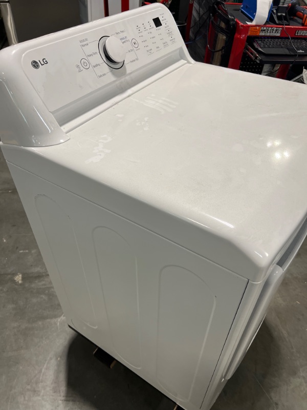 Photo 4 of LG 7.3-cu ft Electric Dryer (White) ENERGY STAR
