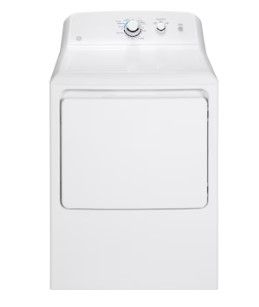 Photo 1 of GE 7.2-cu ft Electric Dryer (White)
