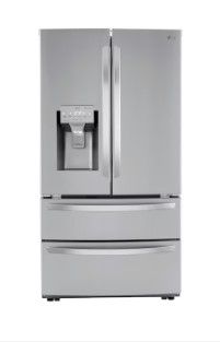 Photo 1 of LG Craft Ice Smart WiFi Enabled 27.8-cu ft 4-Door Smart French Door Refrigerator with Dual Ice Maker (Fingerprint Resistant) ENERGY STAR
