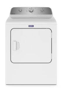 Photo 1 of Maytag 7-cu ft Electric Dryer (White)
