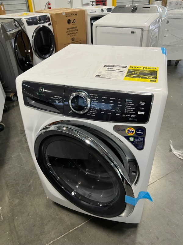 Photo 2 of Electrolux SmartBoost 4.5-cu ft High Efficiency Stackable Steam Cycle Front-Load Washer (White) ENERGY STAR
